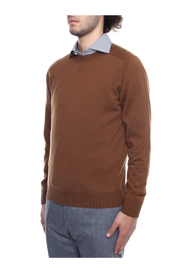 Fioroni Cashmere Crewneck sweaters Brown