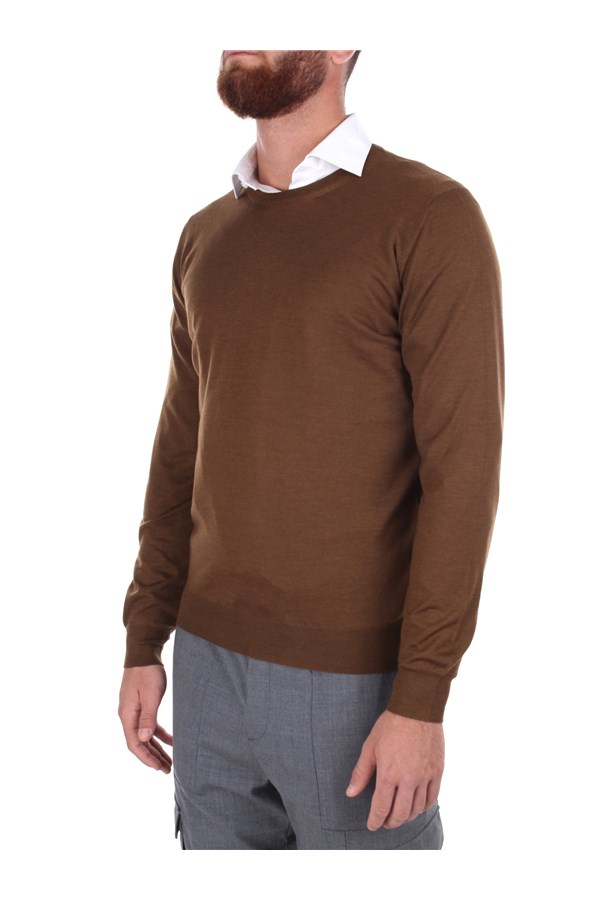 Mauro Ottaviani Crewneck sweaters Brown