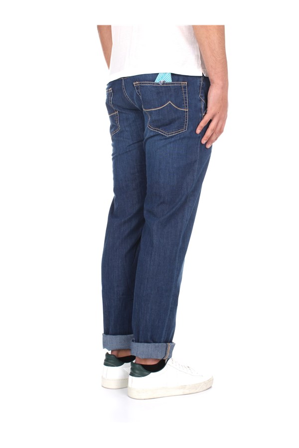 Uomo Jeans da Jeans Jacob Cohen Jeans slim con effetto vissutoJacob Cohen in Denim da Uomo colore Blu 