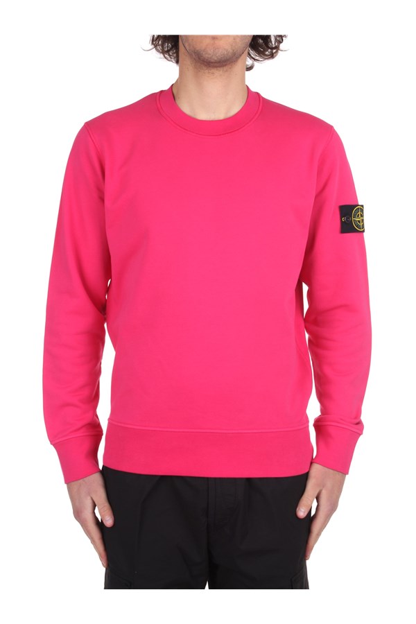 Stone Island Crewneck sweaters MO761563051 Pink