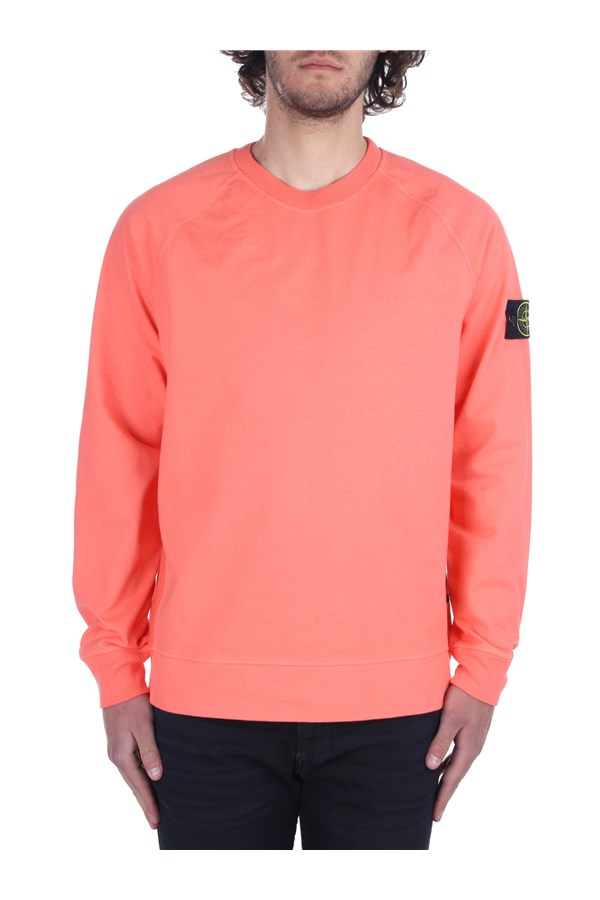Stone Island Crewneck sweaters MO7615655Q1 Orange