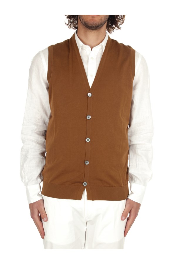 Drumohr Knitted vest Brown