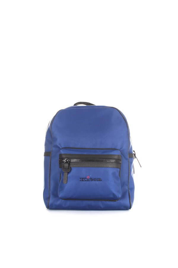 Kiton Backpacks Blue
