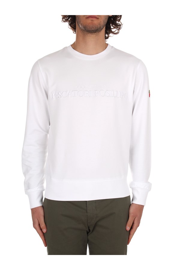Cooperativa Pescatori Posillipo Sweatshirts White