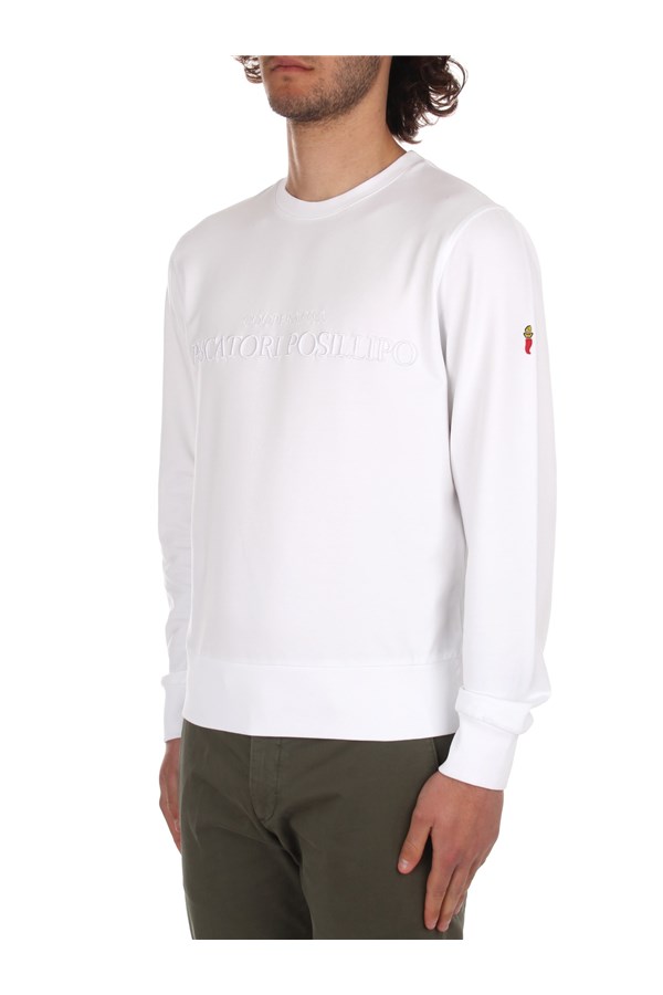 Cooperativa Pescatori Posillipo Sweatshirts White