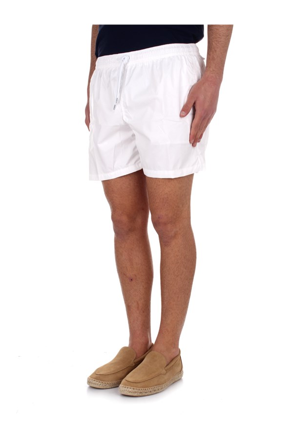 Fedeli Cashmere Sea shorts White