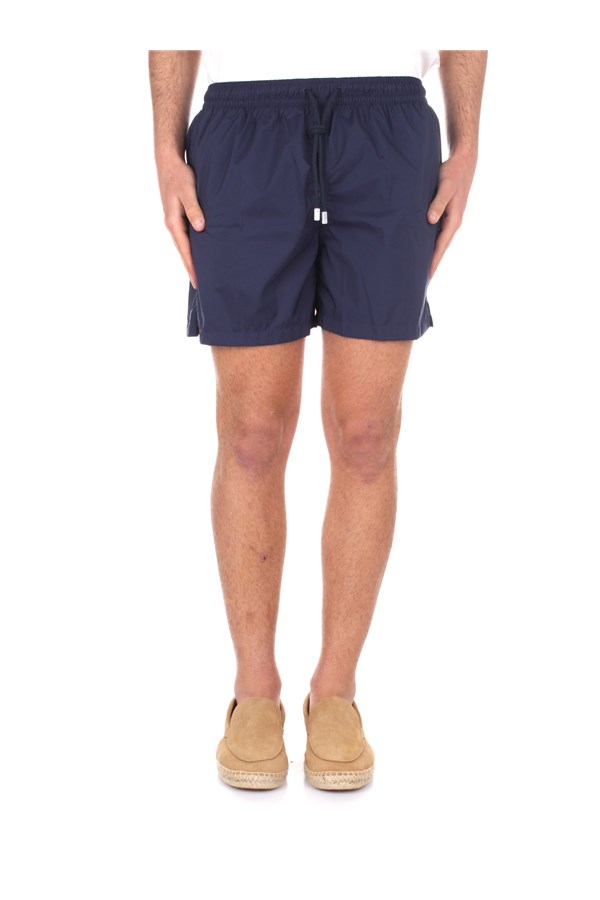 Fedeli Cashmere Sea shorts Blue