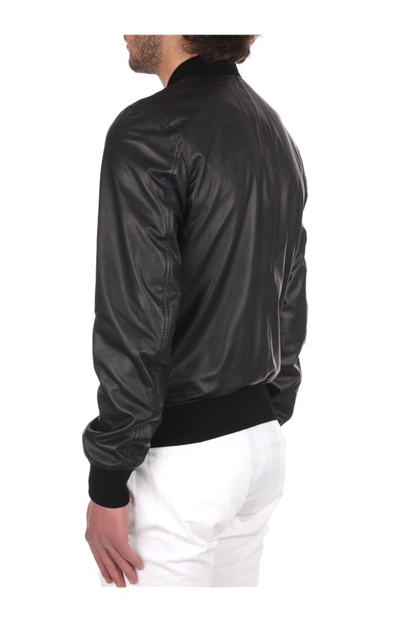 Tagliatore Outerwear Leather Jackets Man JUSTIN22E211 2111 3 