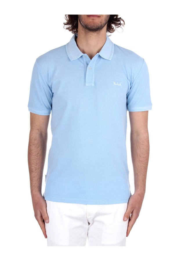 Woolrich Short sleeves Turquoise