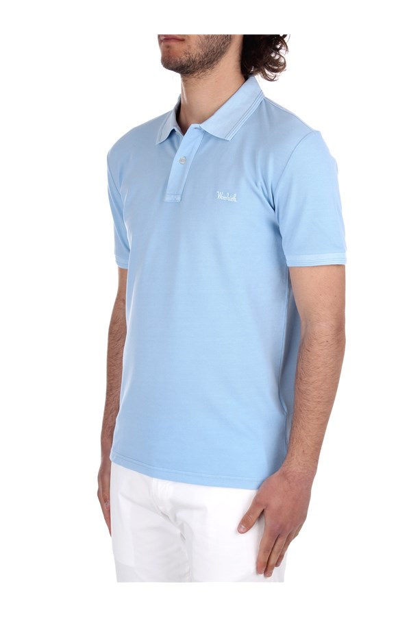 Woolrich Short sleeves Turquoise