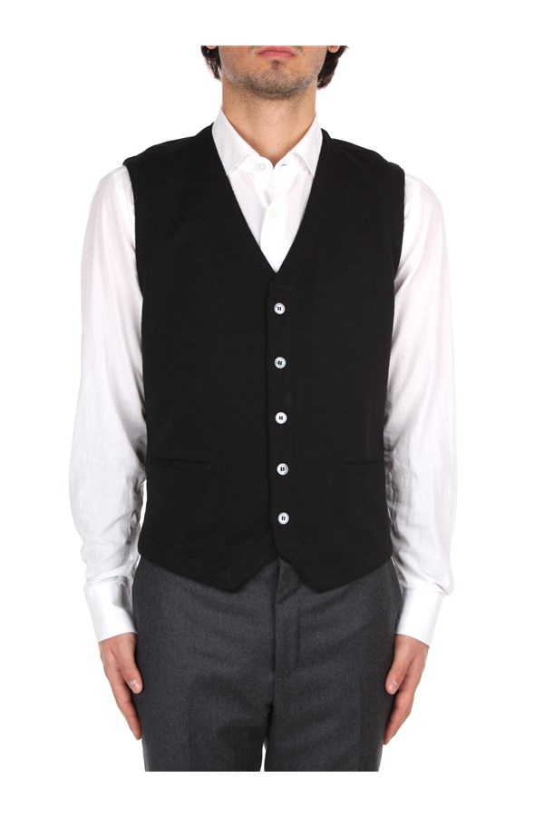La Fileria Knit vests Black