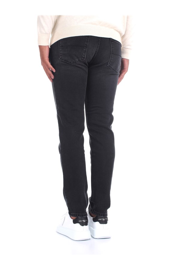 Re-hash Jeans Slim fit slim Man P01530 2D517 BLACK PQ 4 