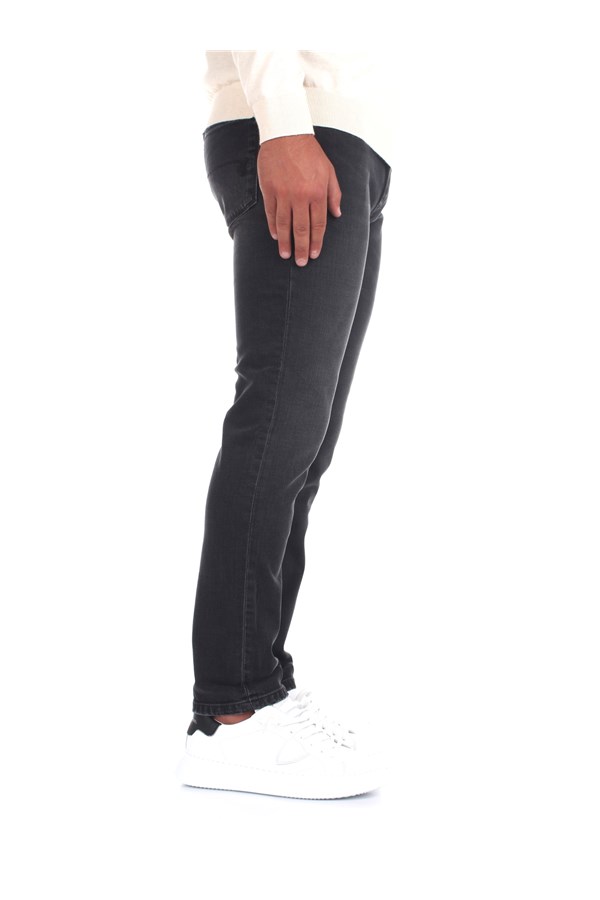 Re-hash Jeans Slim Uomo P01530 2D517 BLACK PQ 7 