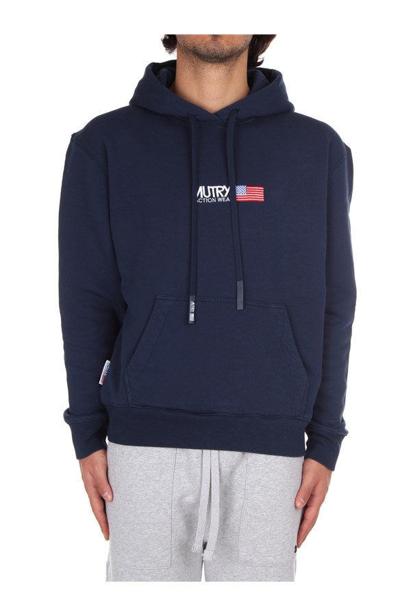 Autry Hoodie sweaters Blue