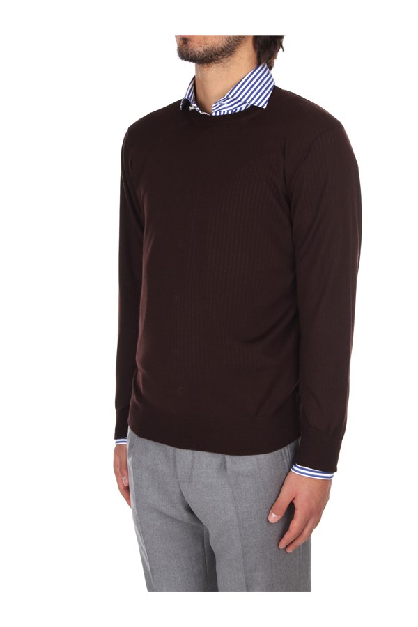 Cruciani Crewneck sweaters Brown