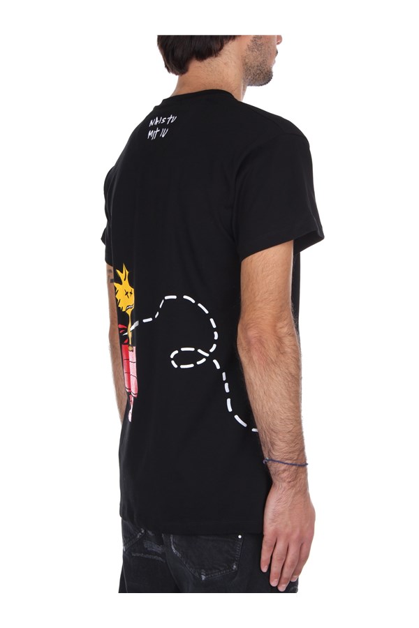 Nais Design T-shirt Short sleeve Man LOTS00502BLAC 6 