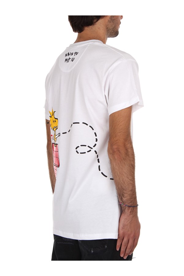 Nais Design T-shirt Short sleeve Man LOTS00502WHIT 6 