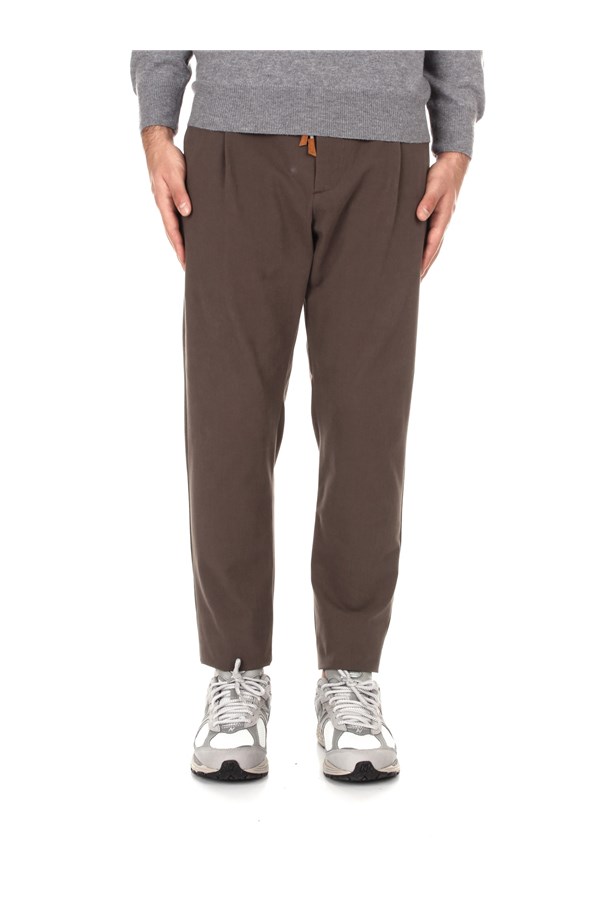 Eleventy Trousers Brown
