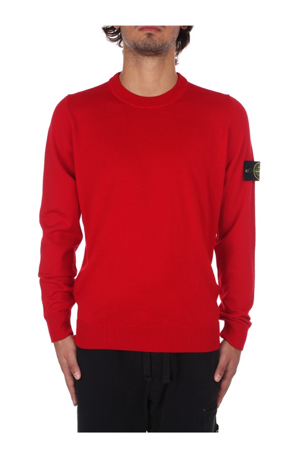 Stone Island Crewneck sweaters Red