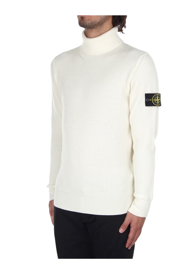 Stone Island Turtleneck sweaters White