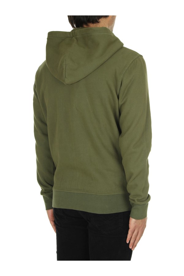 Bl'ker Sweatshirts Zip up sweatshirts Man W4004 V. MILITARE 4 