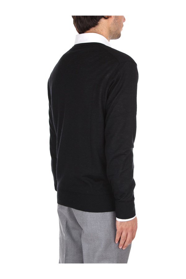 Bramani Cashmere Knitwear Crewneck sweaters Man GCU1163OPT NERO 6 