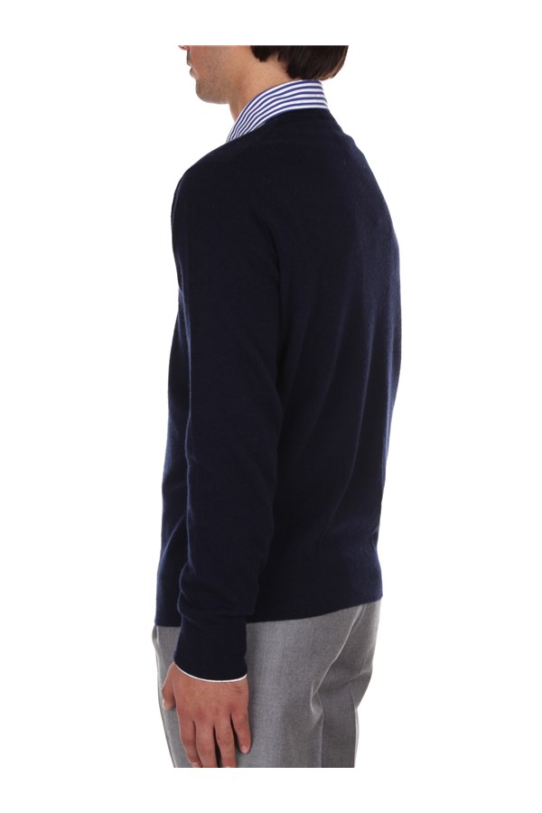 Bramani Cashmere Knitwear Crewneck sweaters Man GCU11620 NAVY 3 