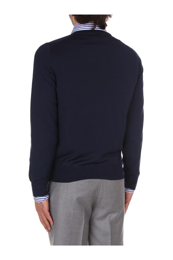 Fioroni Cashmere Knitwear Crewneck sweaters Man MK00T0A1 MARINE 4 