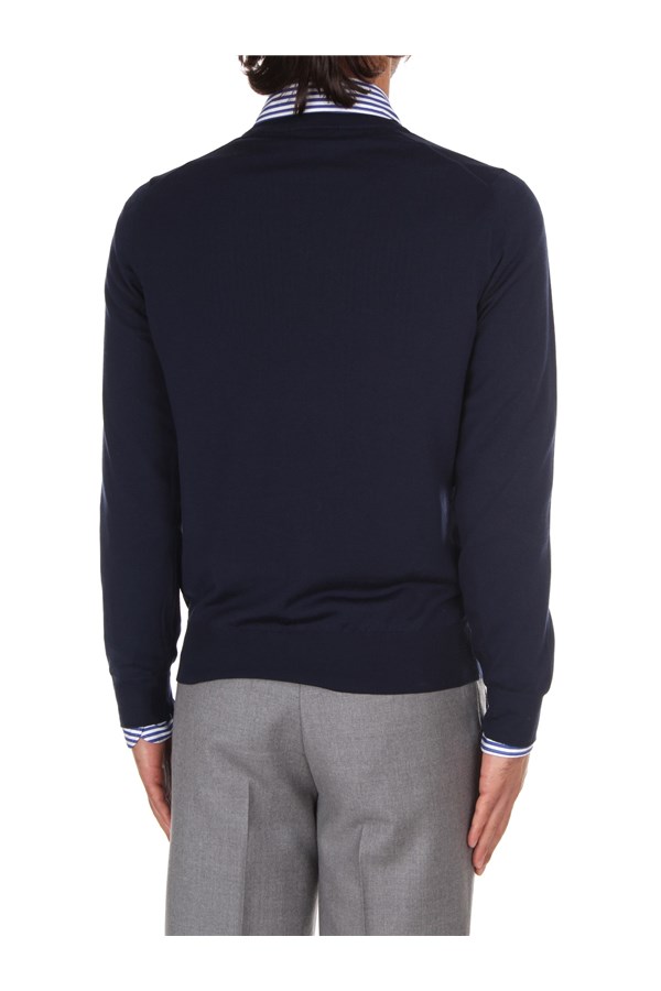 Fioroni Cashmere Knitwear Crewneck sweaters Man MK00T0A1 MARINE 5 