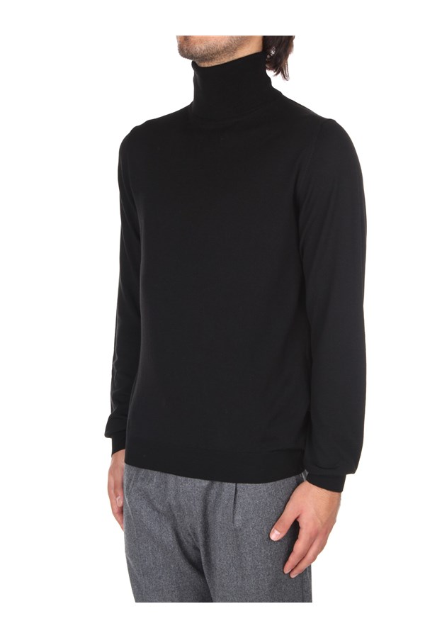Zanone Turtleneck sweaters Black