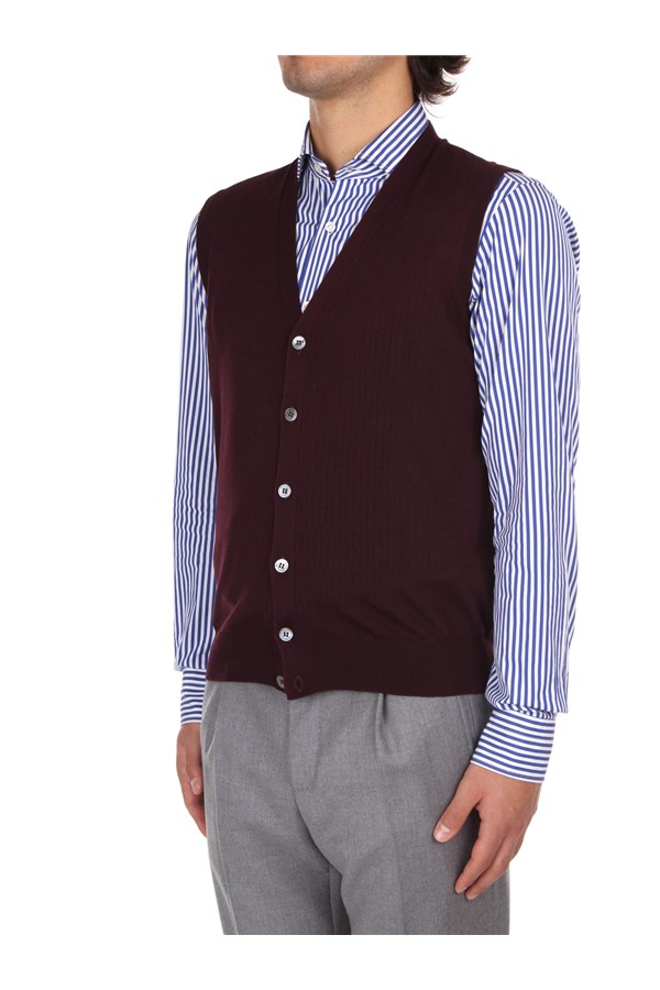 Arrows Knitted vest Red