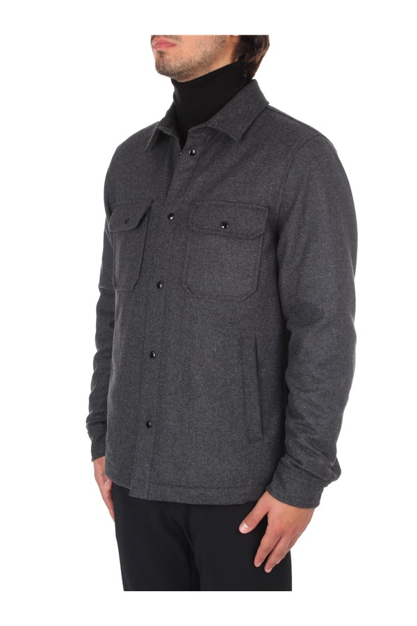 Woolrich Overshirts Grey