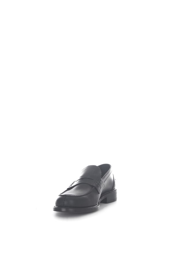 John Spencer Low top shoes Moccasin Man 11020 HO768 NEGRO 3 