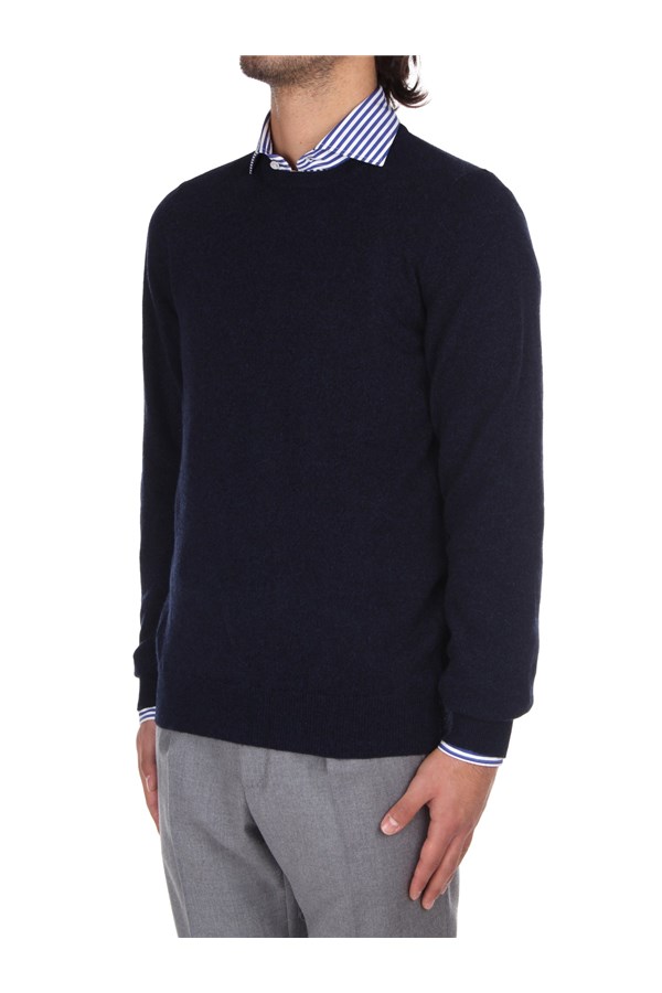 Fedeli Cashmere Crewneck sweaters Blue