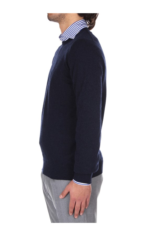 Fedeli Cashmere Knitwear Crewneck sweaters Man 5UI07001 BORDER 2 