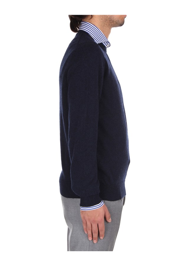 Fedeli Cashmere Knitwear Crewneck sweaters Man 5UI07001 BORDER 7 