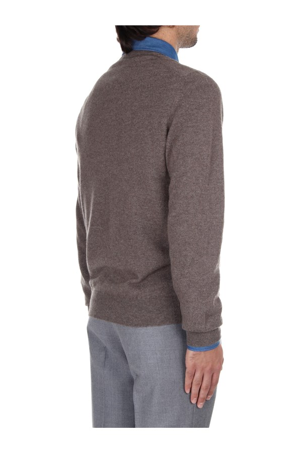 Fedeli Cashmere Knitwear Crewneck sweaters Man 5UI07001 BRUNO 6 