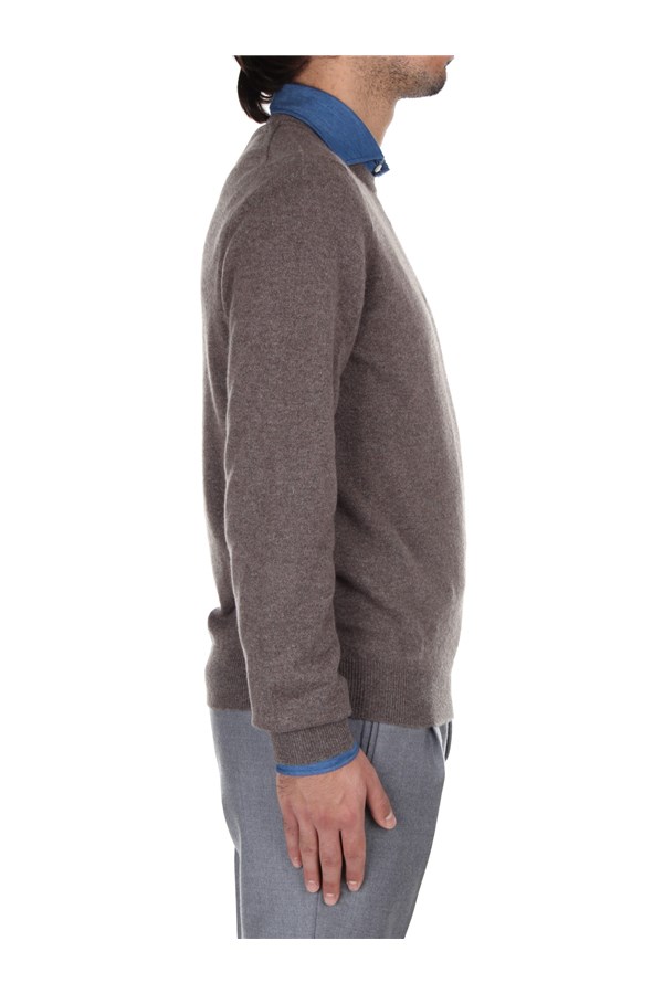 Fedeli Cashmere Knitwear Crewneck sweaters Man 5UI07001 BRUNO 7 