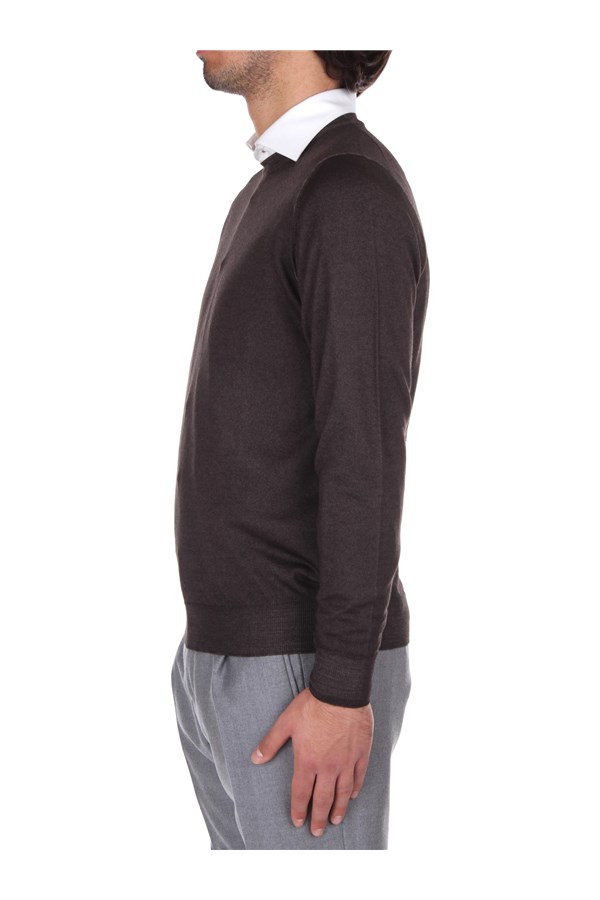 Fedeli Cashmere Knitwear Crewneck sweaters Man 5UIF7023 5 2 