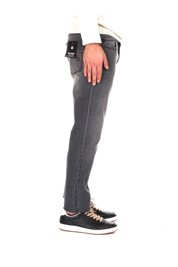 Re-hash Jeans Slim Uomo P01530 2D517 BLACK QF 7 