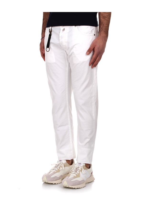 Incotex Blue Division 5-pockets pants White
