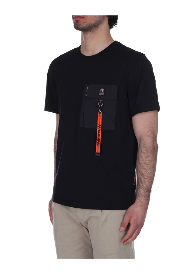 Parajumpers Short sleeve t-shirts Black