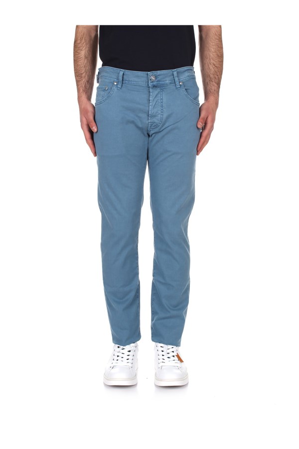 Jacob Cohen 5-pockets pants Turquoise