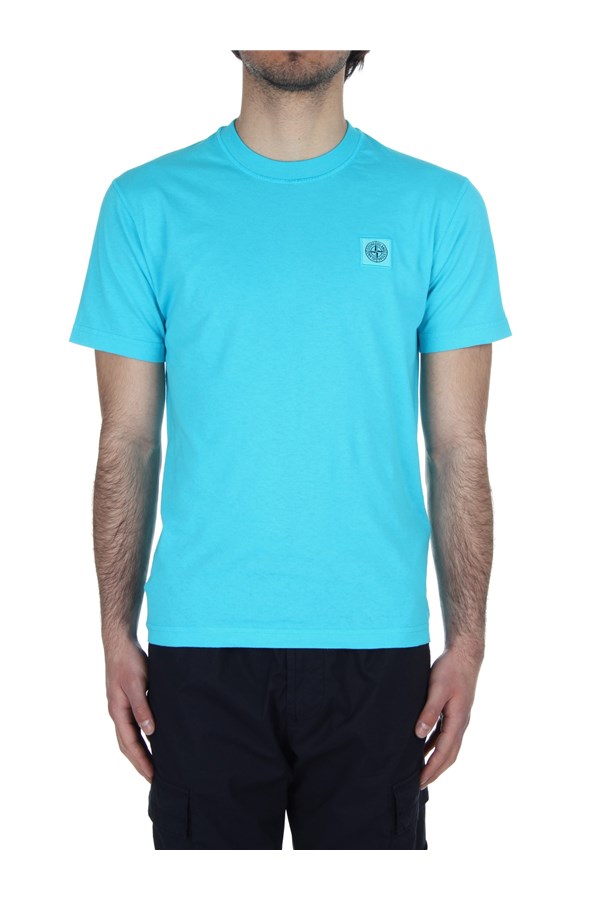 Stone Island Short sleeve t-shirts Turquoise