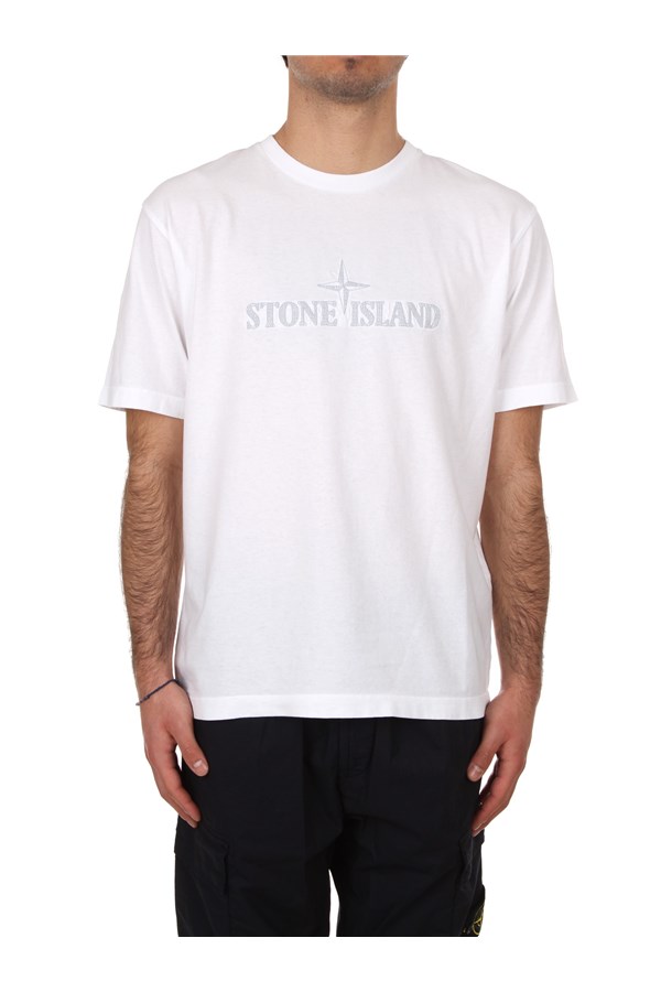 Stone Island Short sleeve White
