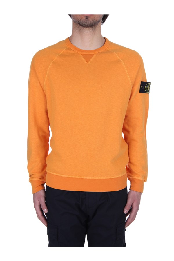 Stone Island Crewneck sweaters Orange