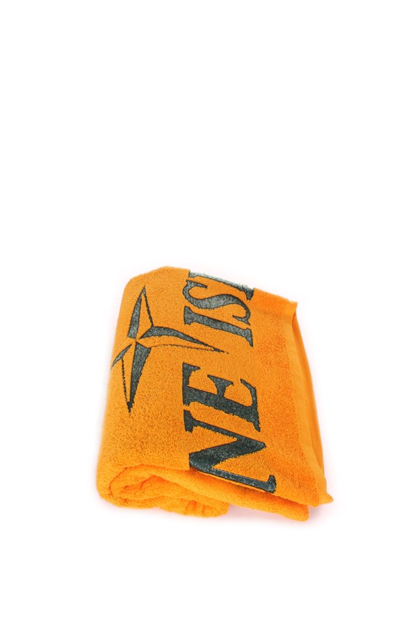 Stone Island Beach towel Orange