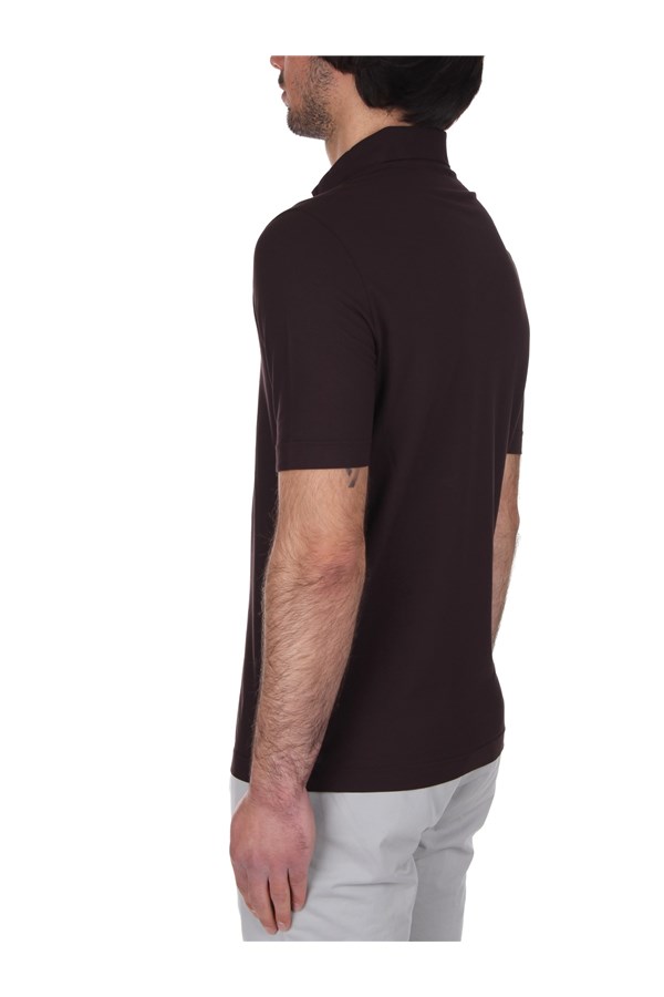 Hindustrie Polo Short sleeves Man PLMCBAS JCREPE U390 3 