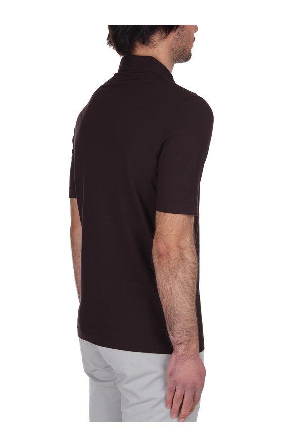 Hindustrie Polo Short sleeves Man PLMCBAS JCREPE U390 6 