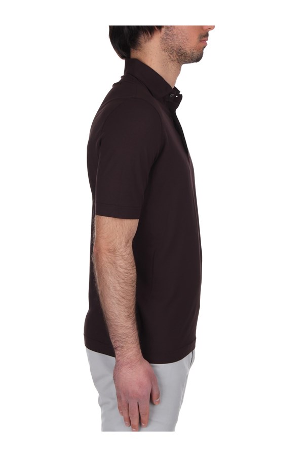 Hindustrie Polo Short sleeves Man PLMCBAS JCREPE U390 7 